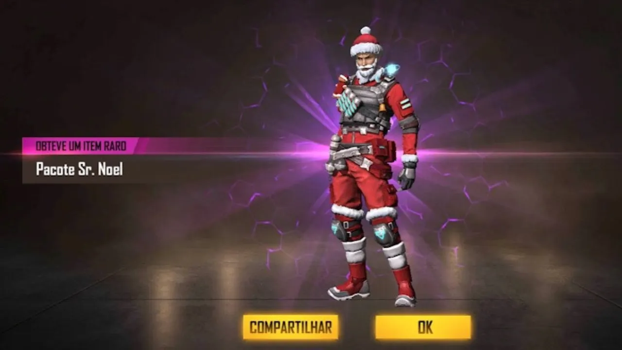 Como Ganhar a Skin do Sr Noel Grátis no Free Fire