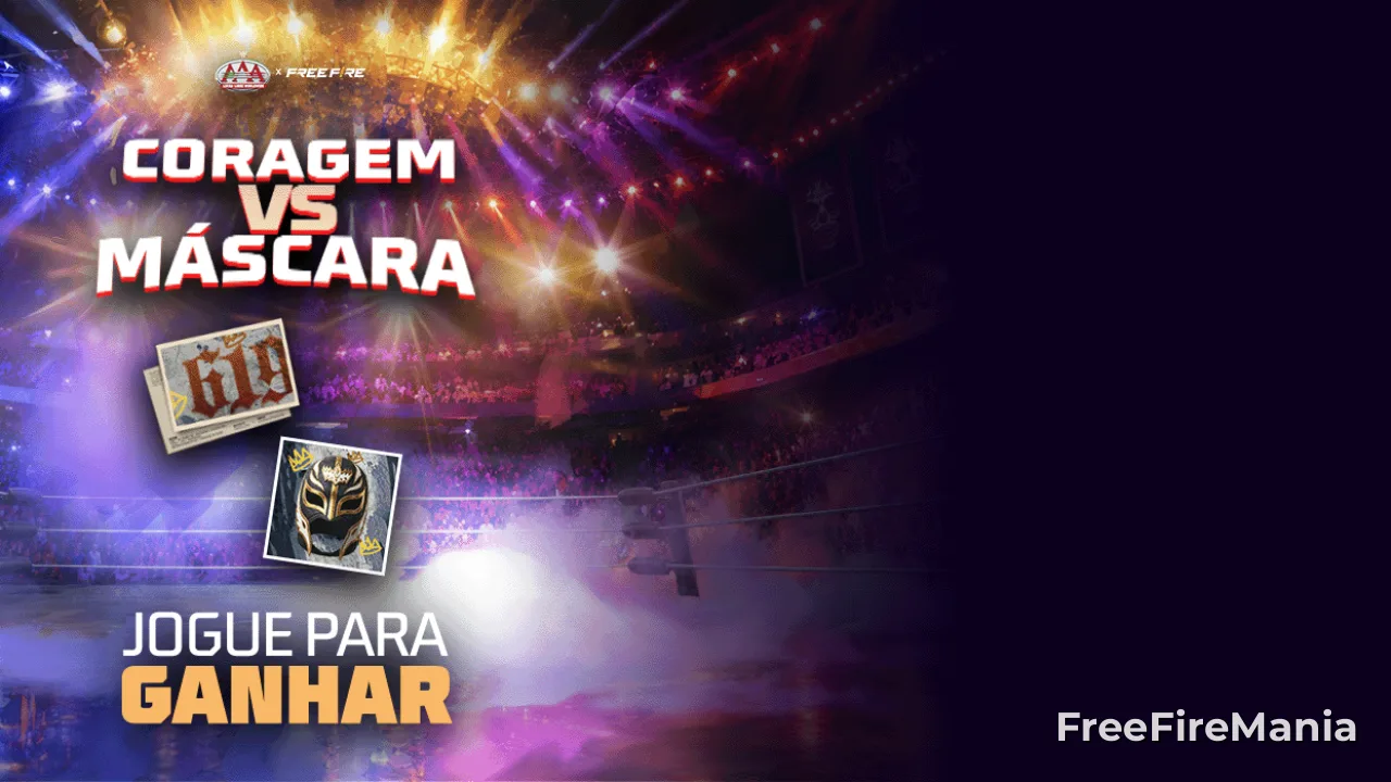 Como ganhar o Banner Legado do Mysterio no evento Coragem vs Máscara