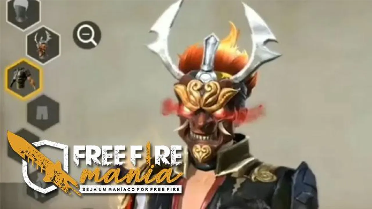 Como obter a Máscara do Samurai de Graça no Free Fire