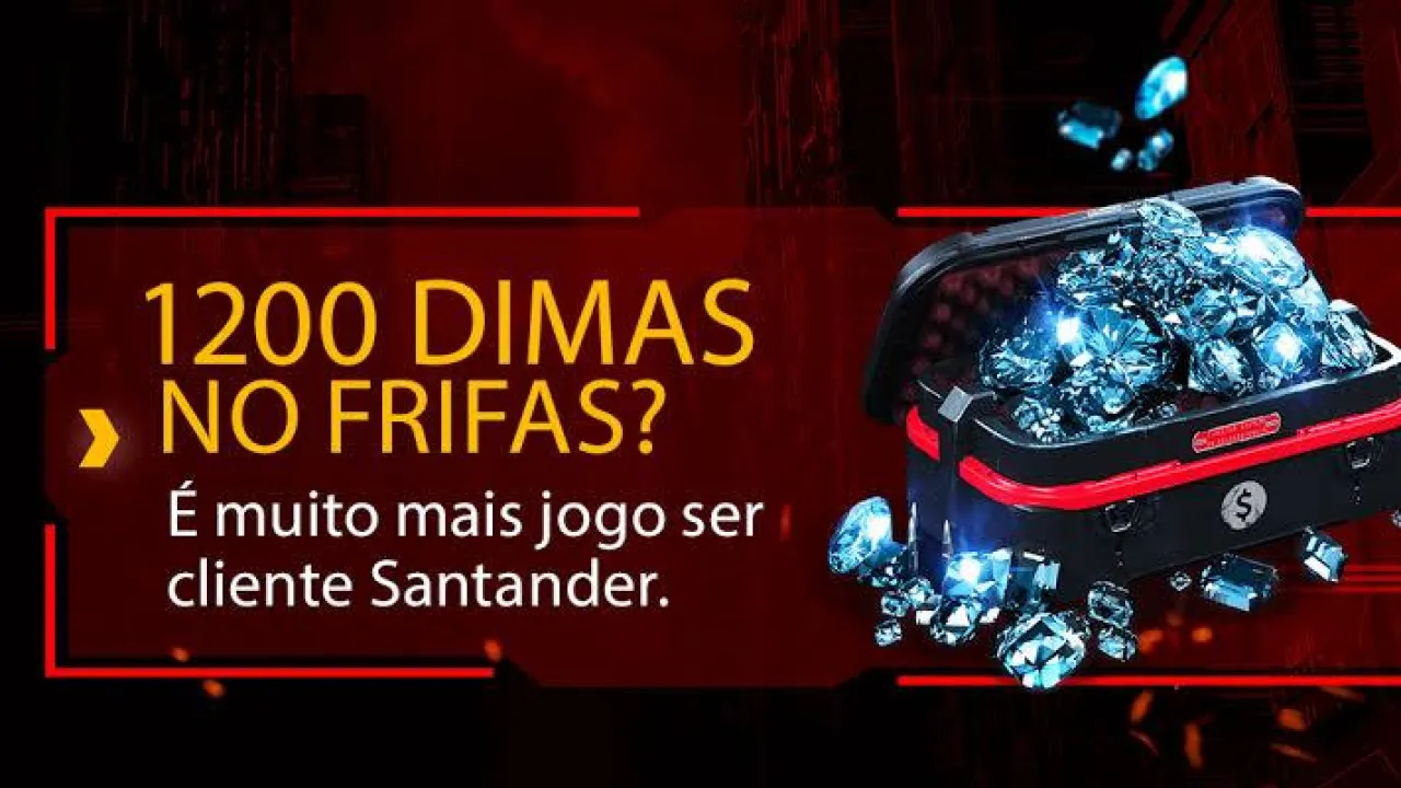 Como resgatar 600 diamantes da promoção do Santander e Free Fire: tutorial passo a passo
