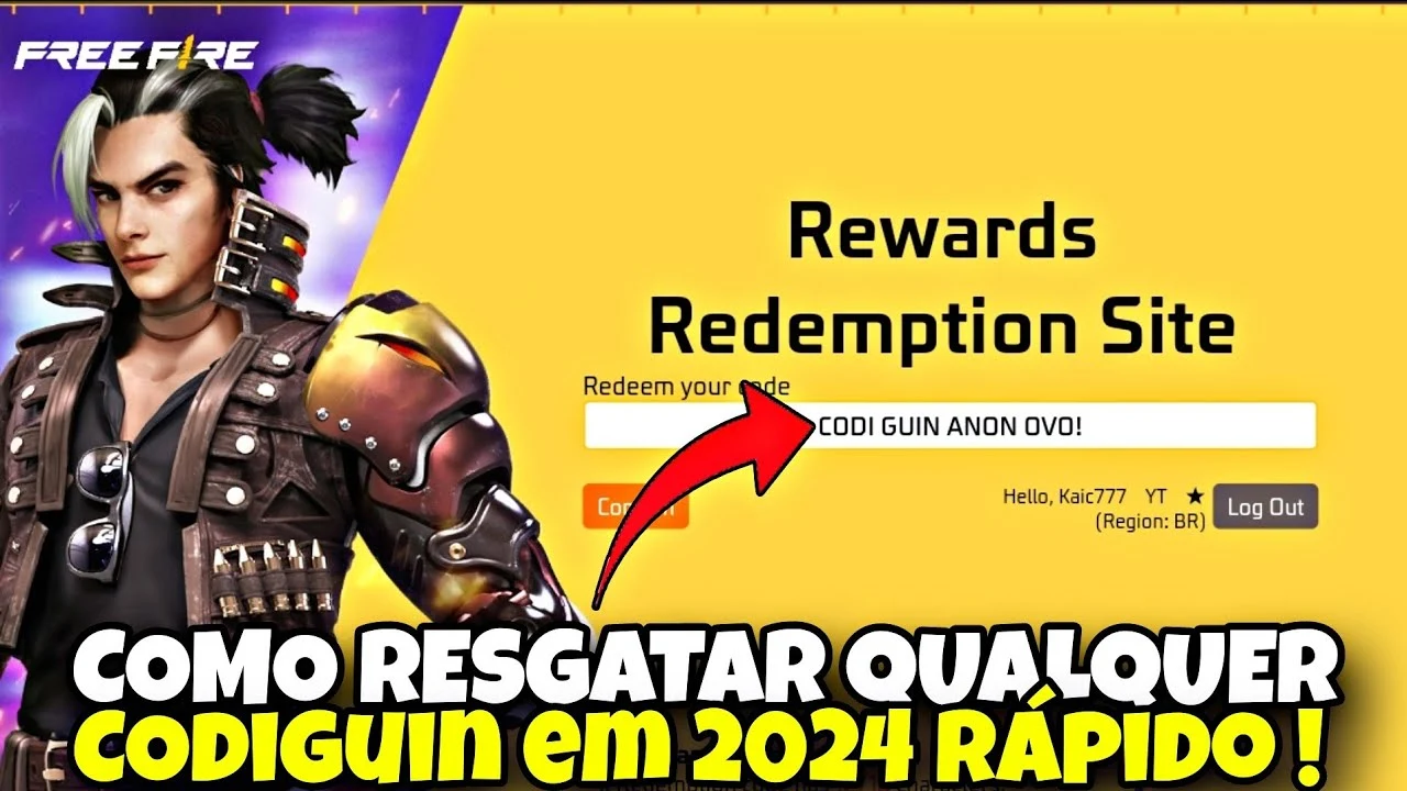 Como Resgatar o Codiguin no Free Fire - Guia Atualizado 2024