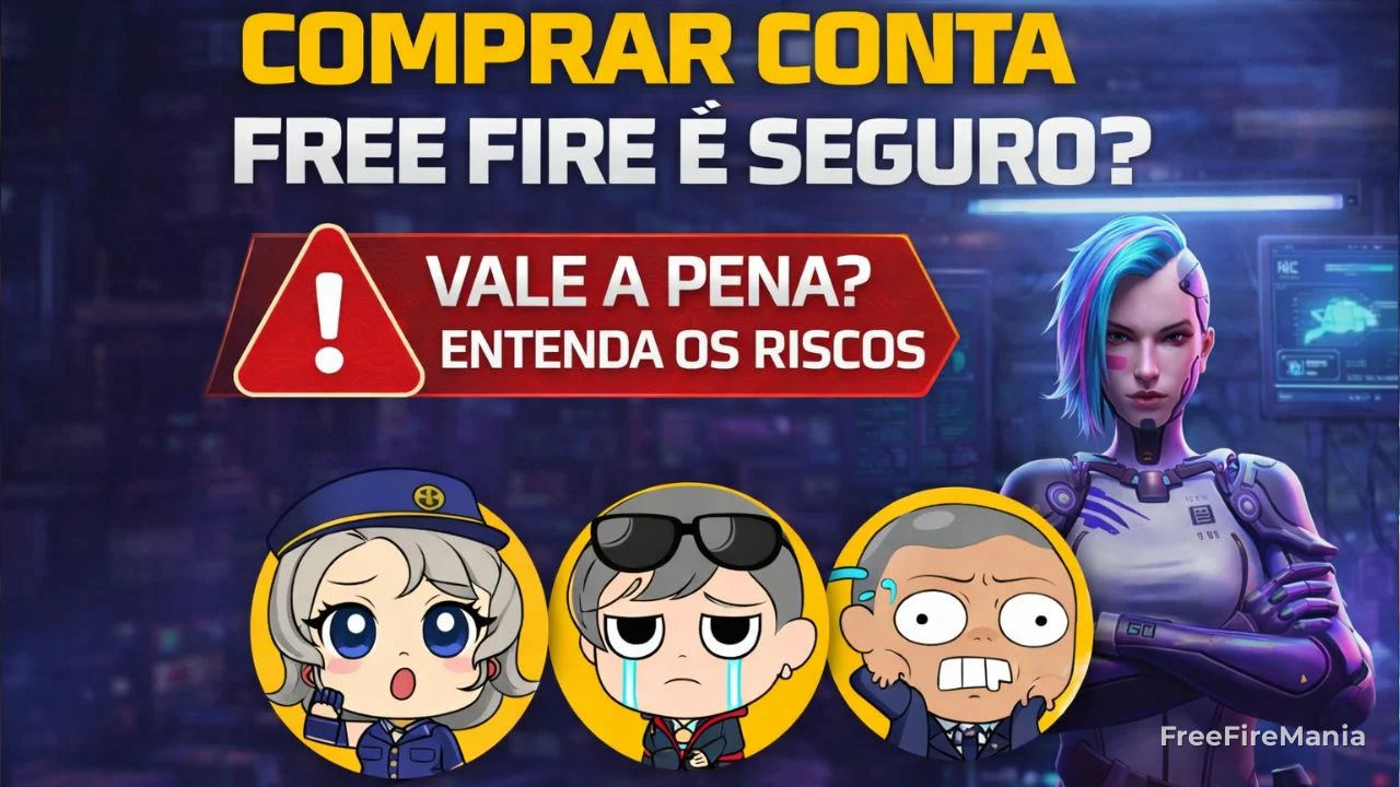 Comprar conta Free Fire é seguro? Veja decisão oficial