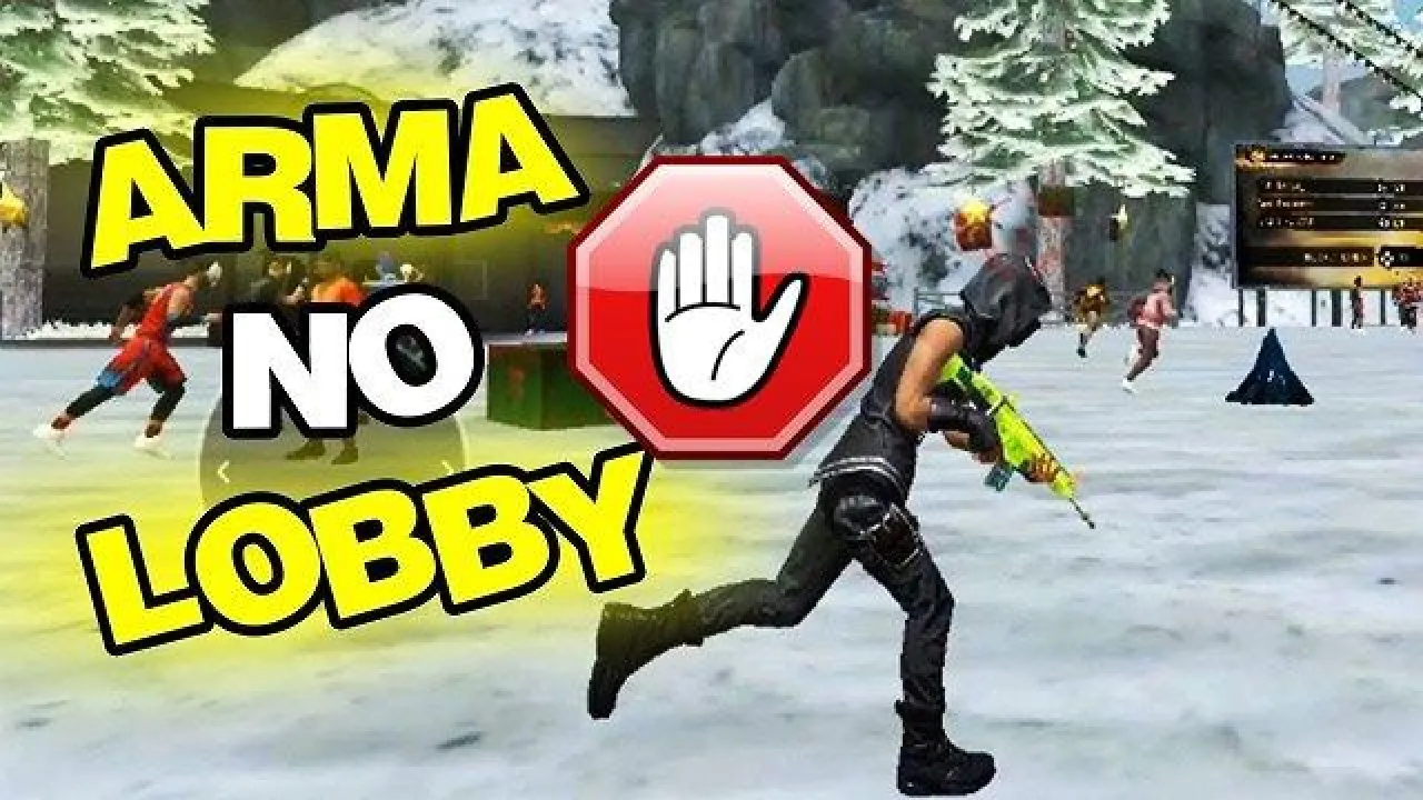 Comunidade Reclama do Barulho das Armas no Lobby do Free Fire