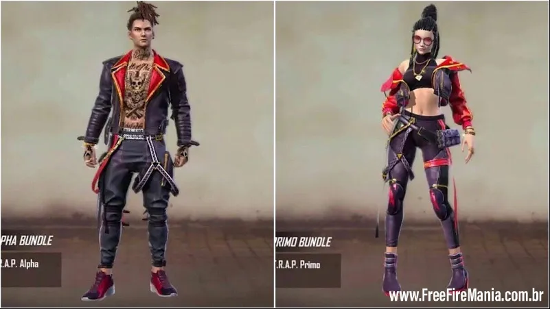 Skins da Loja Misteriosa 7.0 Confirmadas para Free Fire