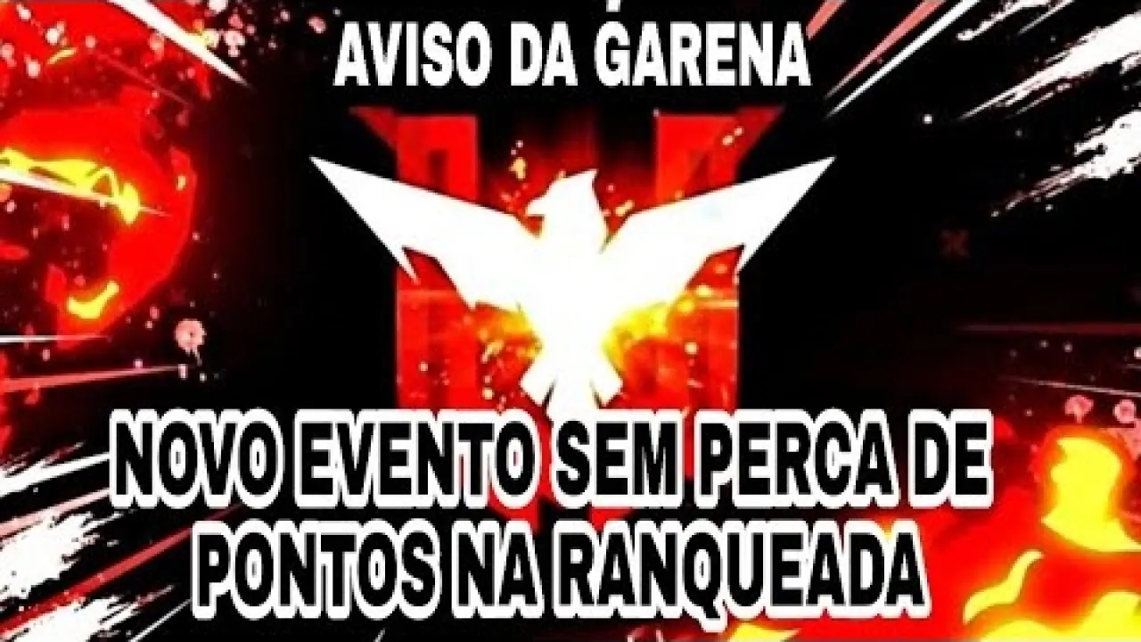 Evento de Ranqueadas sem Perca de Pontos no Free Fire Tem Data Confirmada