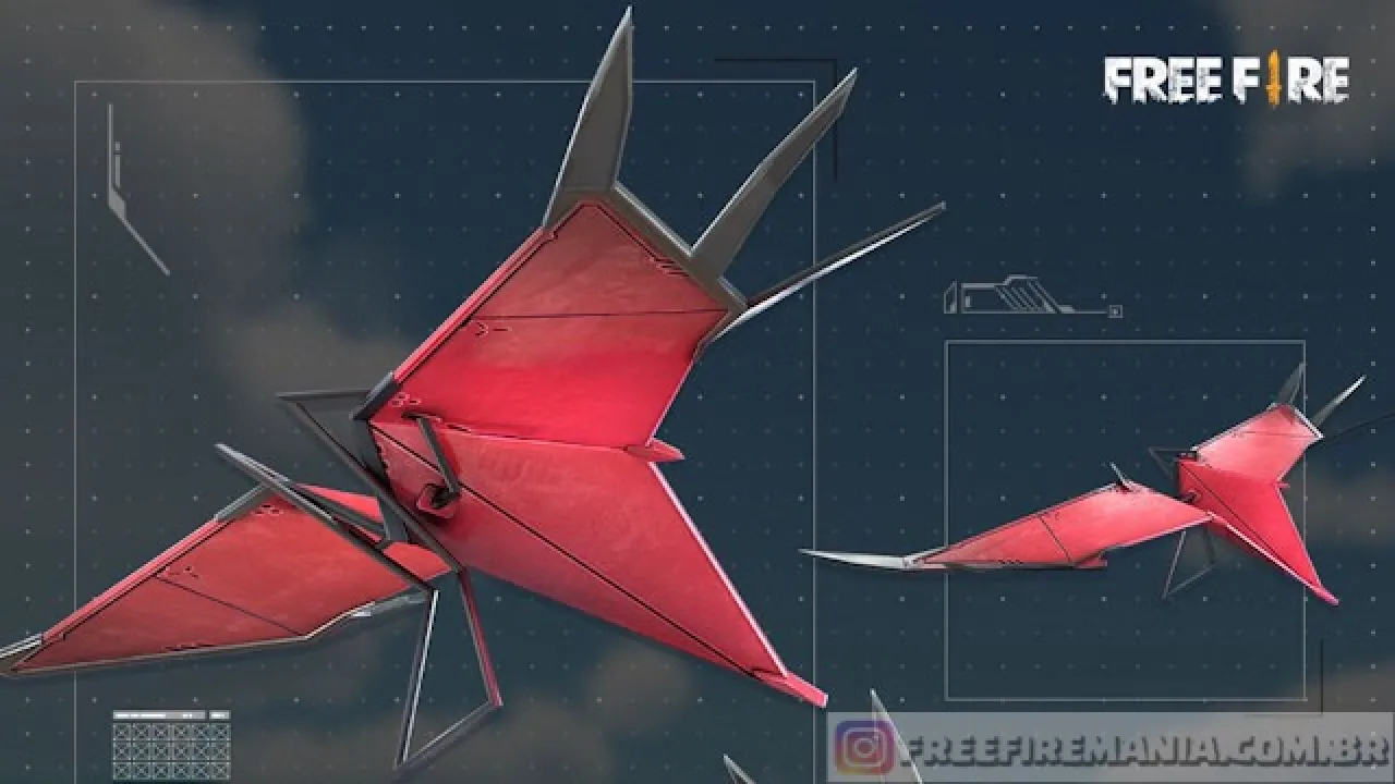 Novo Item Planador Confirmado para Free Fire
