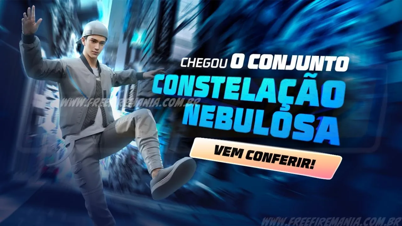 Escolha Royale Free Fire: Como conseguir Conjunto - Constelação Nebulosa e outros Prêmios