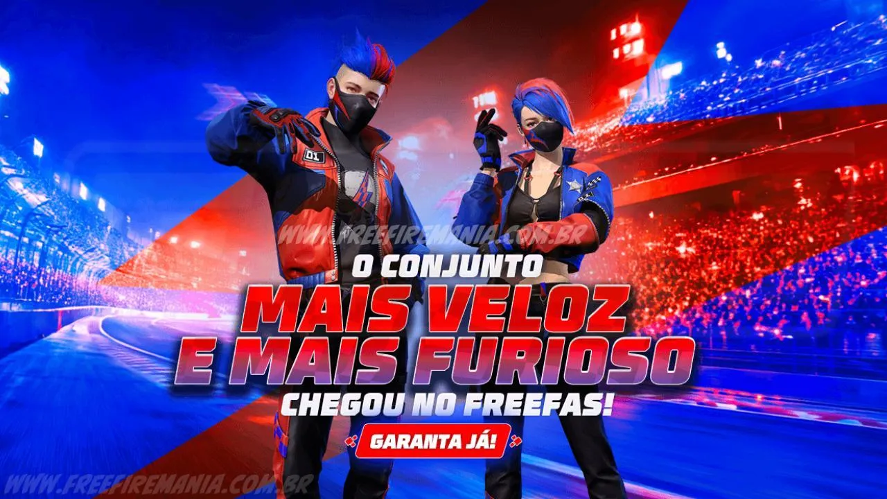 Free Fire: como conseguir Conjunto - Furioso e Veloz e Conjunto - Fúria Veloz no Token Royale