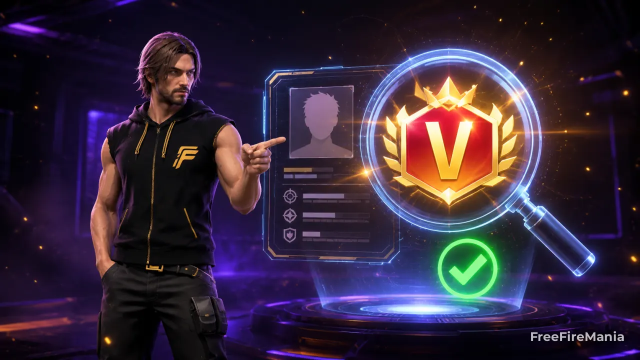 Consultar conta verificada no Free Fire pelo ID