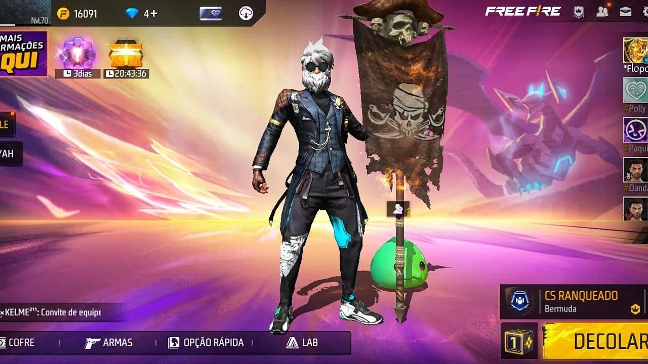 Contas de Free Fire Gemadas Grátis - Guia Junho 2024