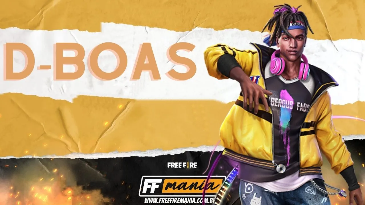 Personagem D-Boas Free Fire já pode ser comprado na loja, confira habilidade
