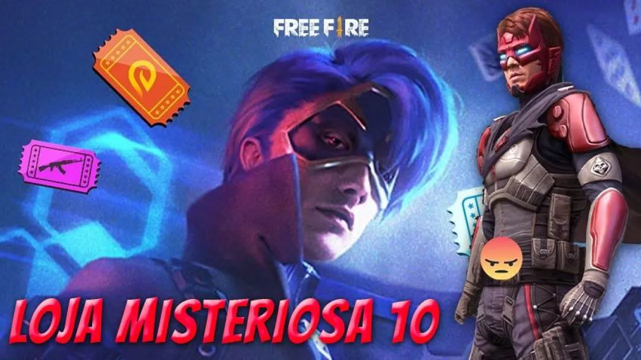 Data da Loja Misteriosa 10.0 no Free Fire