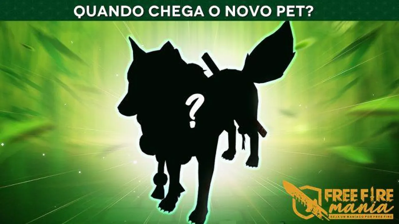 Data de Chegada do Novo Pet Raposa Prateada no Free Fire