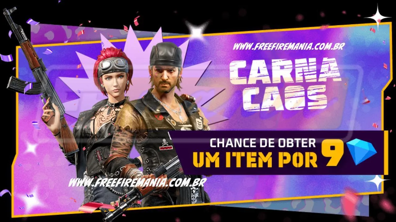 Desconto Maluco no Free Fire: Conheça o novo Conjunto Mestre do Asfalto 