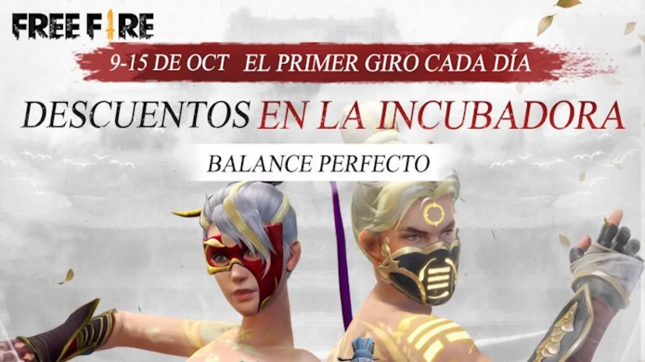 Descontos na Incubadora Mestres Místicos Ying & Yang no Free Fire