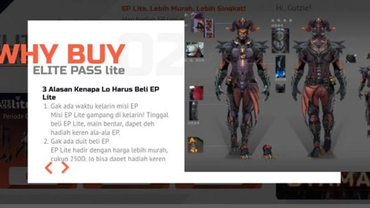 Desenvolvedores Testam o Passe de Elite Lite no Free Fire