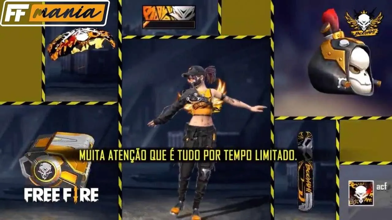 Dia do Booyah Free Fire: como pegar todos os itens do evento