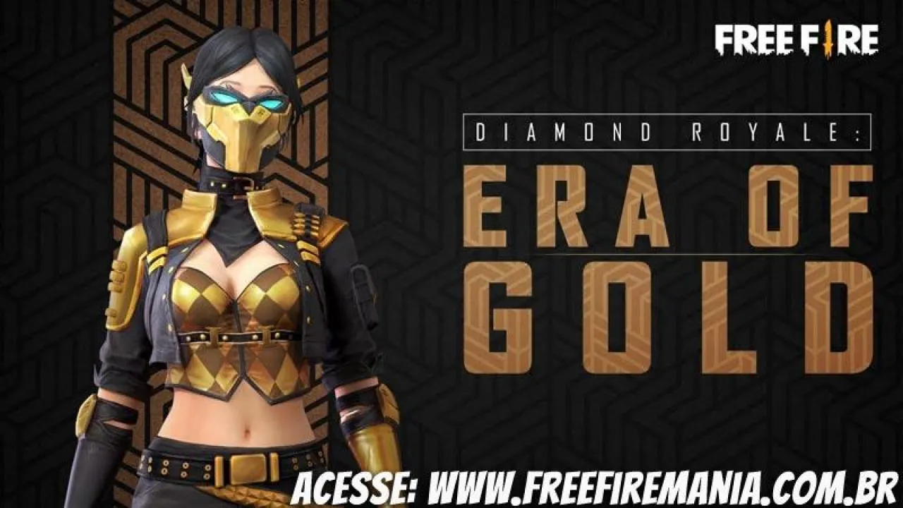 Diamante Royale: próximo pacote com a skin Réia chega ainda em Agosto