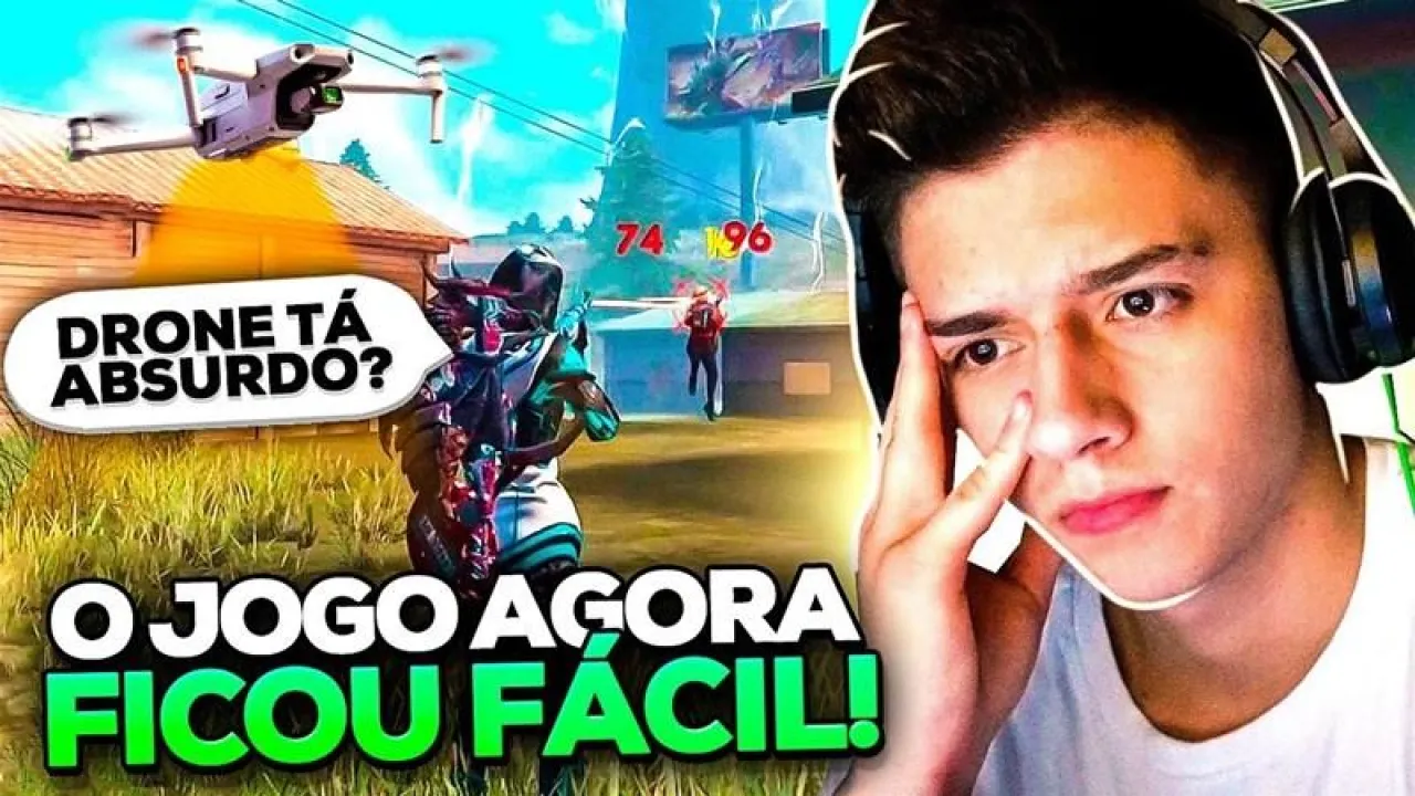Como Potencializar o Uso do Minidrone em Free Fire