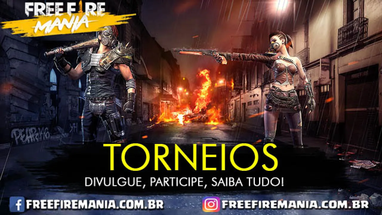 Acompanhe os Torneios de Free Fire: Novo Recurso do Free Fire Mania