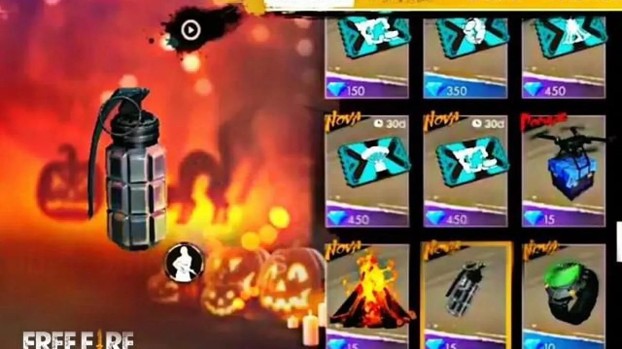 Novas Skins de Granadas Chegam ao Free Fire: Perfume de Mulher e Colônia Monly