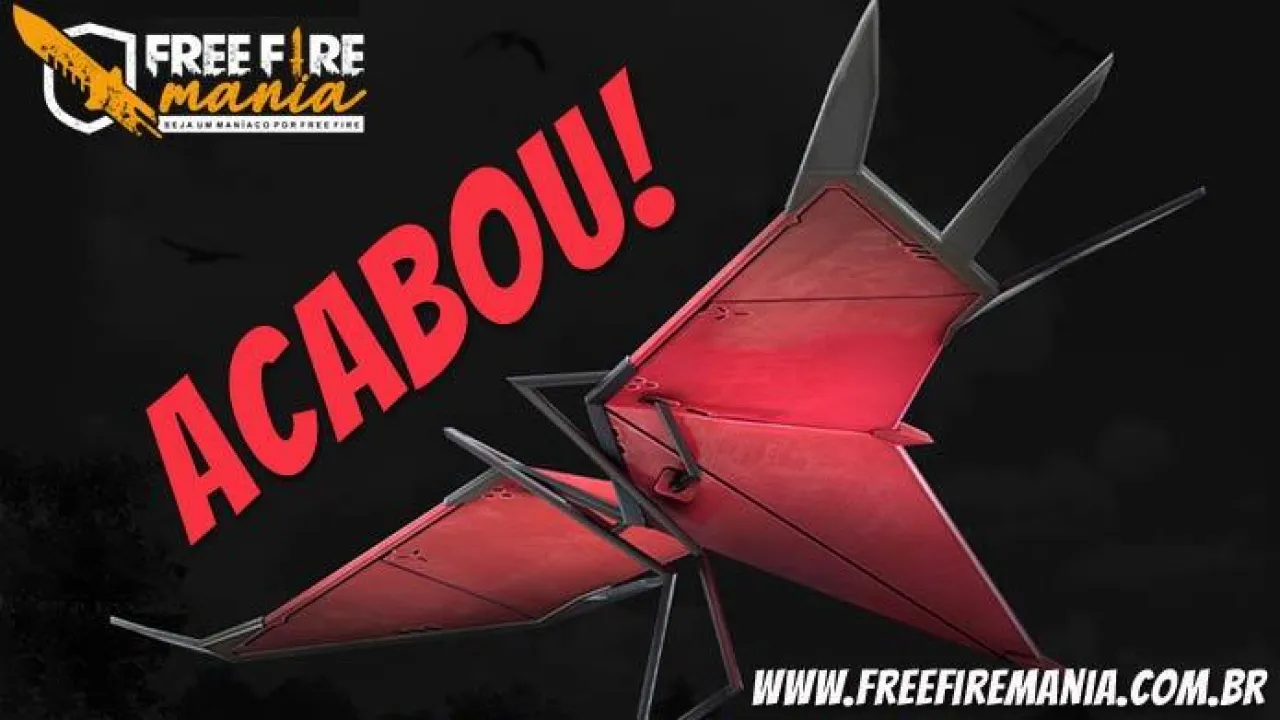 É o Fim! Planador vai ser removido das Ranqueadas do Free Fire