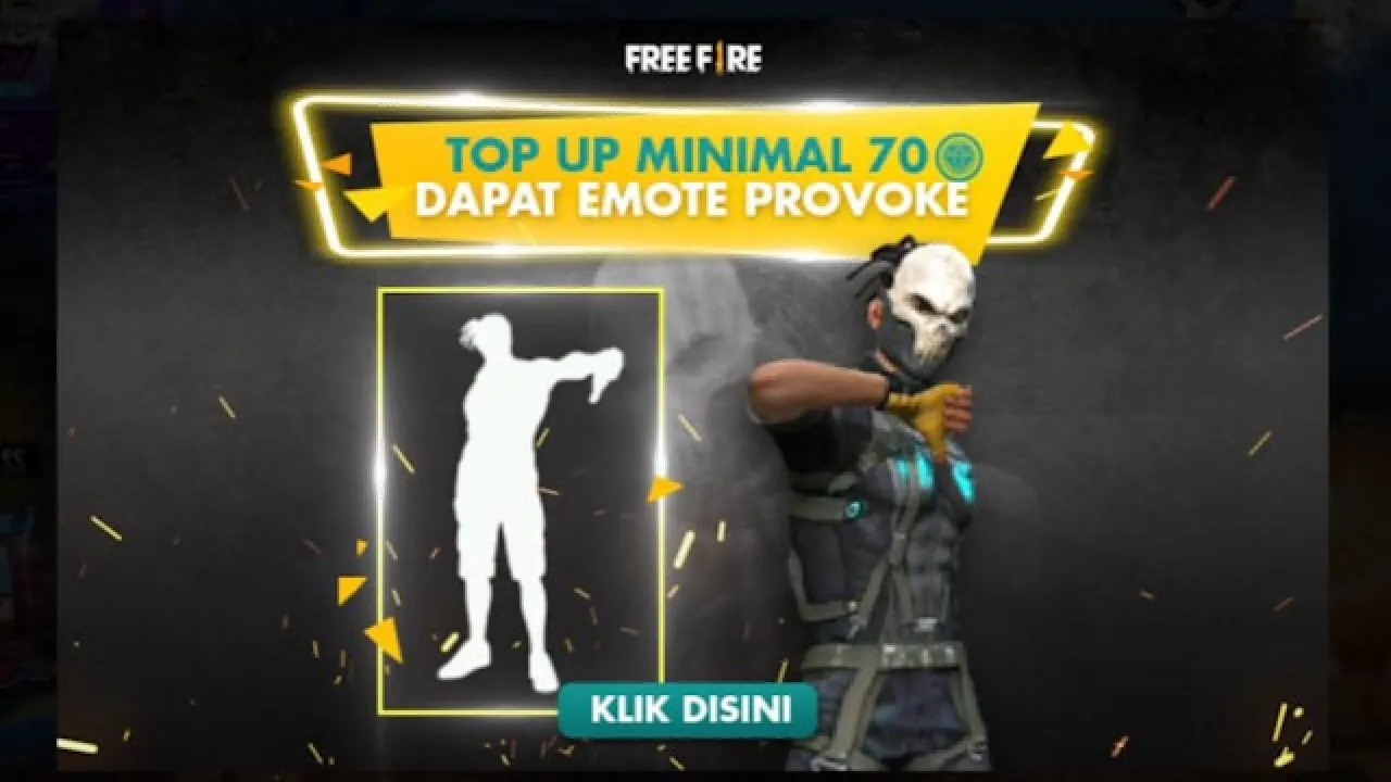 Emote de Graça - Novo Evento de Novembro no Free Fire