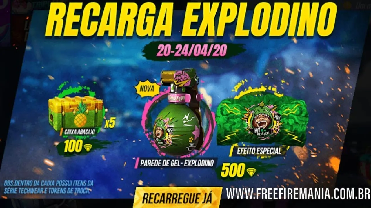 Evento de Recarga ExploDino
