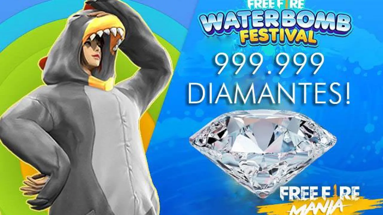 Evento de Super Loot com 1 MILHÃO de Diamantes no Free Fire