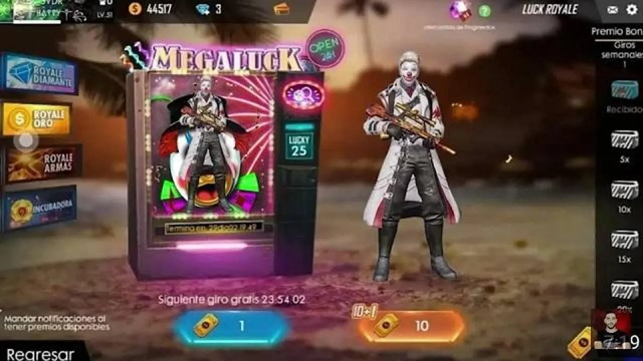 Fake: Novo Ouro Royale do Palhaço no Free Fire?