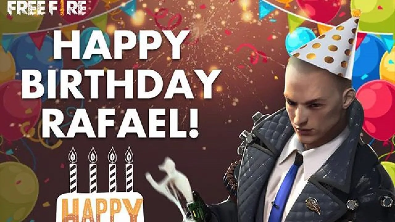 Feliz Aniversário Rafael: O Mercenário de Free Fire Comemora 31 Anos