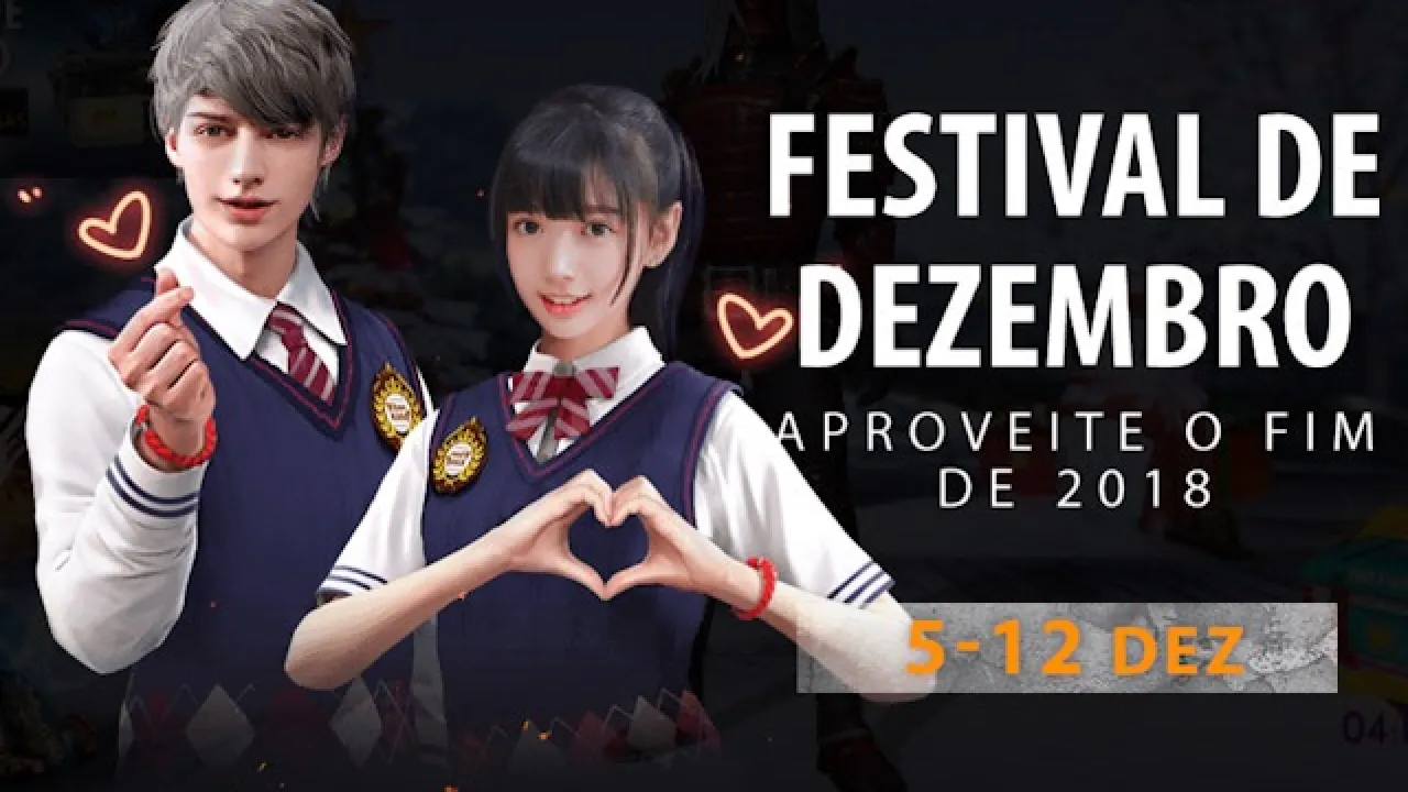 Festival de Dezembro: Novo Evento no Free Fire