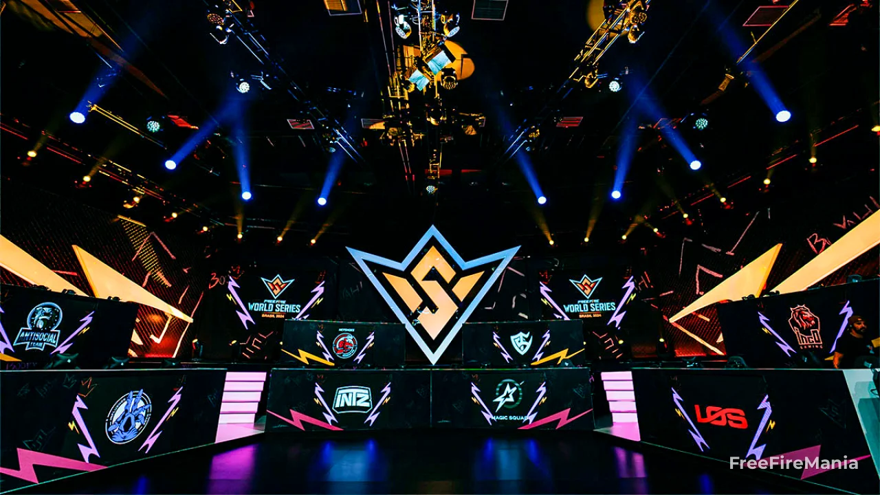 FFWS Brasil campeonato competitivo oficial de Free Fire com equipes profissionais disputando título