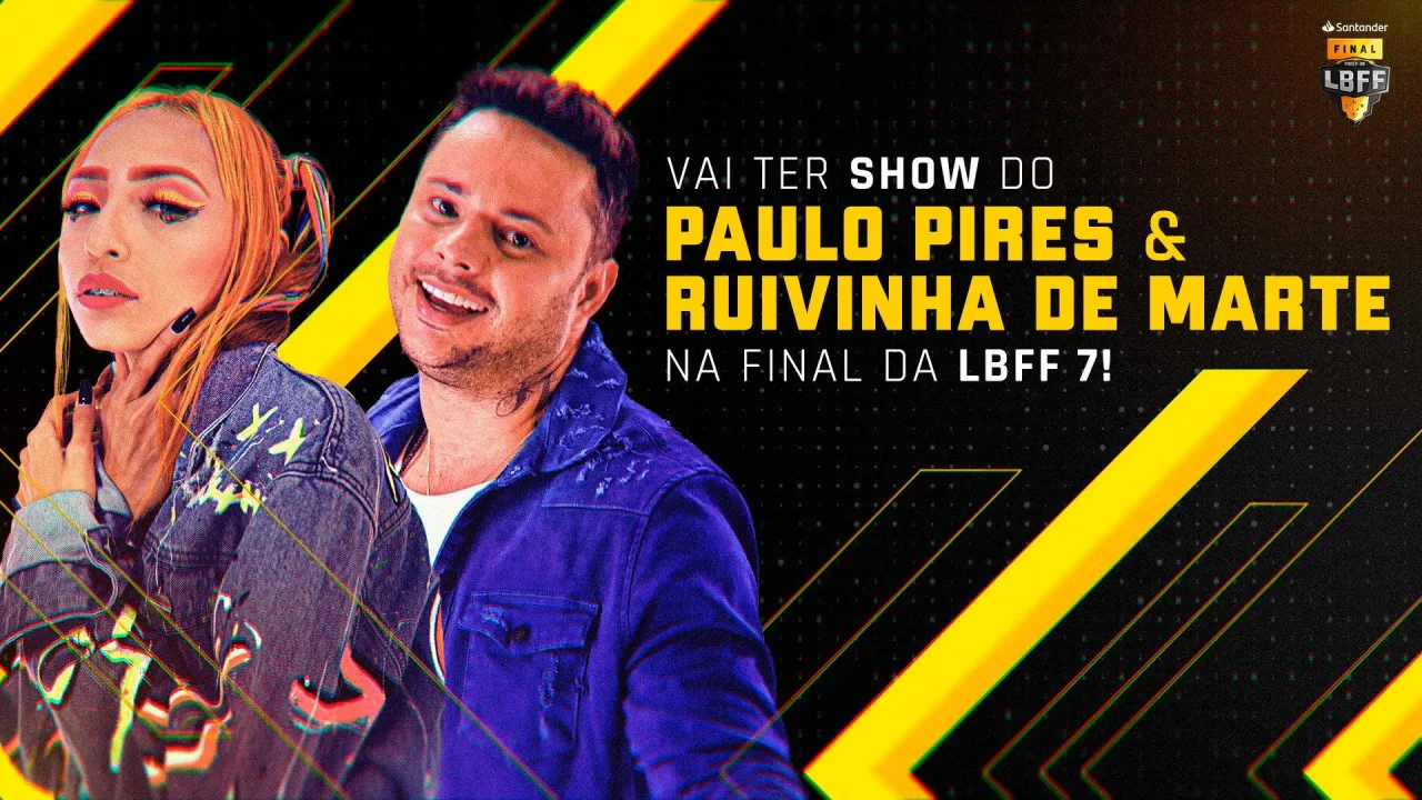 Final da LBFF 7 [2022] terá show de Paulo Pires e Ruivinha de Marte