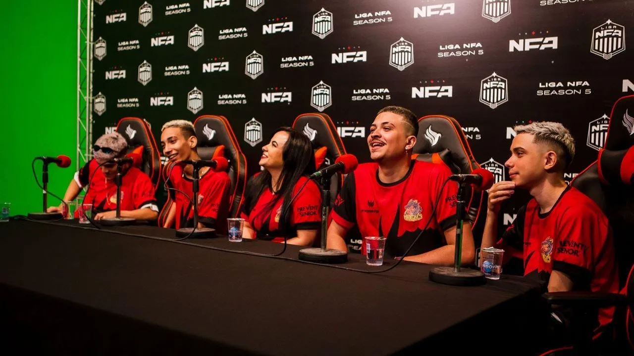 Final da Liga NFA 2021 bate 1,9 milhão de visualizações na BOOYAH!, Dragões é a campeã!