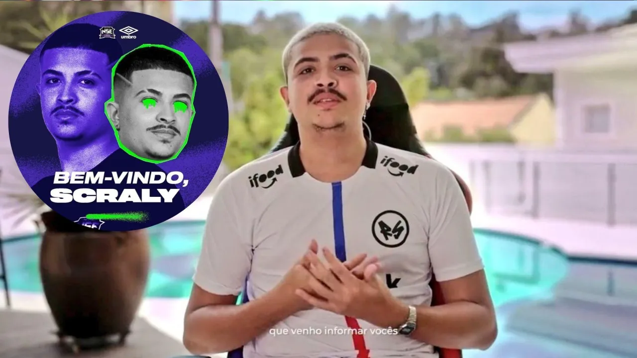 Fluxo anuncia saída do jogador Scraly, contratado pela Netshoes Esports (NSE)