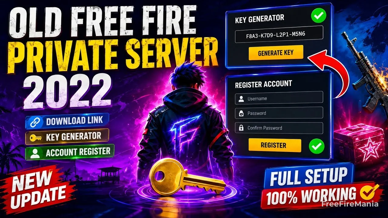 Free Fire 2022 com atualizações, eventos e mudanças no jogo