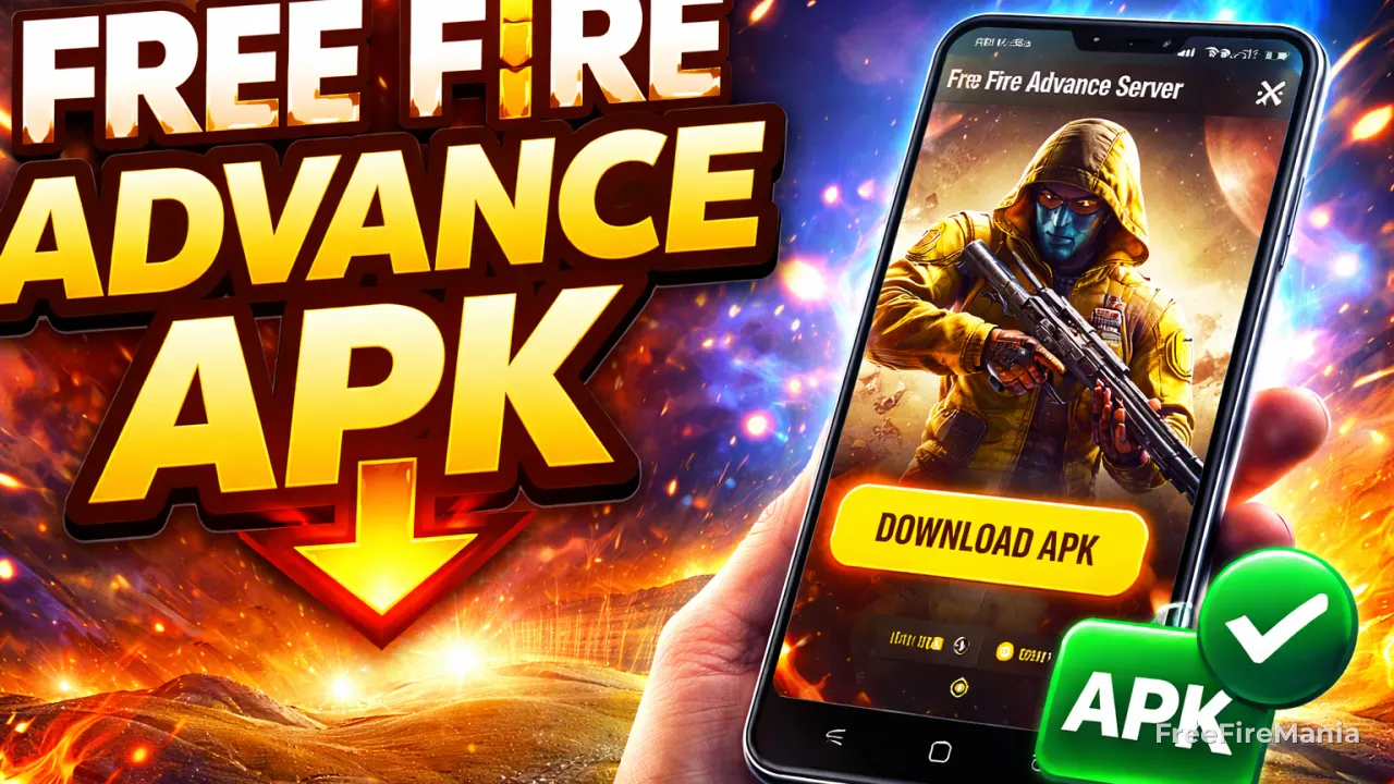 Download Free Fire Advance APK Servidor Avançado