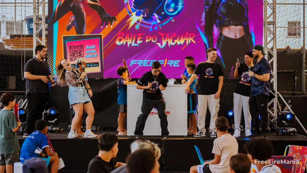Free Fire realiza evento oficial Baile do Jaguar em Heliópolis