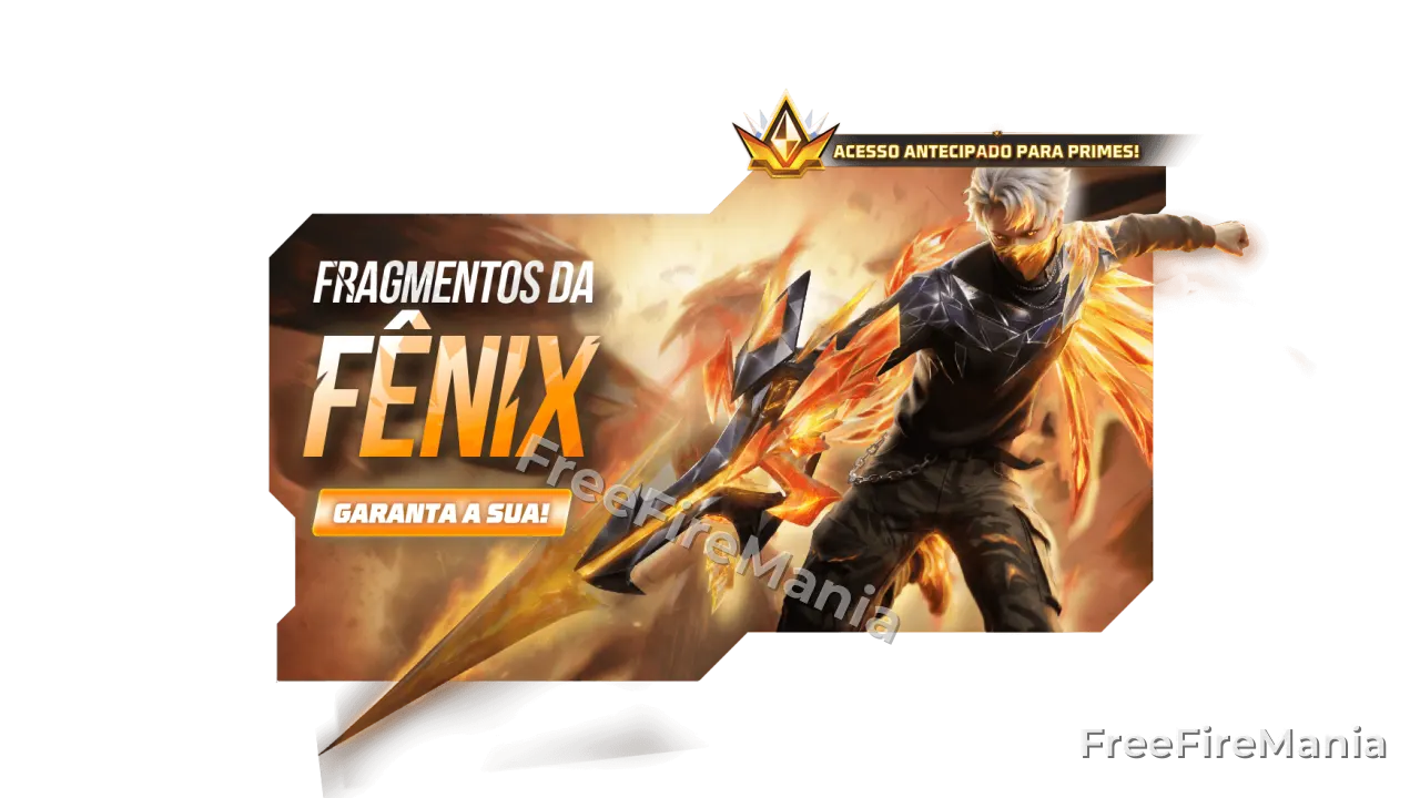 Bazar do Drop Free Fire traz AUG - Fragmentos da Fênix: veja como funciona