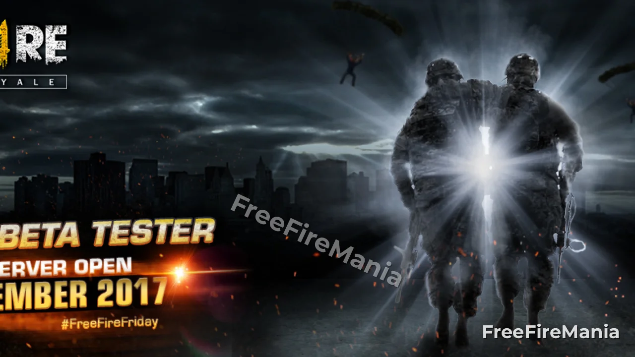 Free Fire abriu beta fechado em países da Ásia