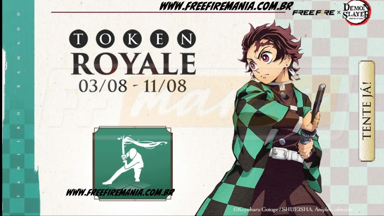 Free Fire: como conseguir Animação MVP - Constant Flux no novo Token Royale