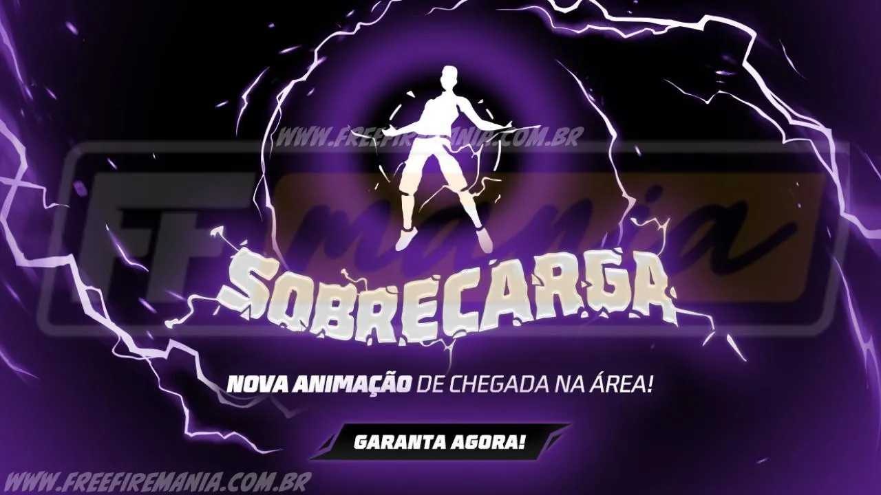 Free Fire: como conseguir Animação -  Sobrecarga no Escolha Royale