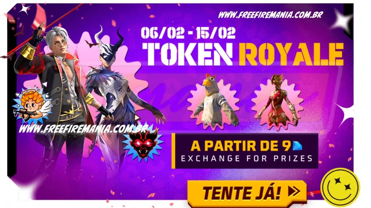 Free Fire: como conseguir Conjunto Conde Luis no novo Token Royale