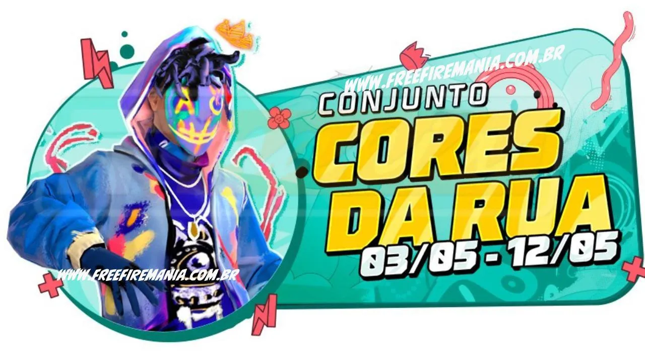 Free Fire: como conseguir Conjunto Cores da Rua no novo Token Royale