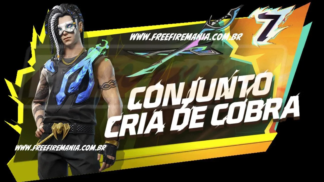 Free Fire: como conseguir Conjunto Cria de Cobra no Escolha Royale