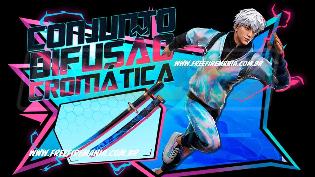 Free Fire: como conseguir Conjunto Difusão Cromatica no novo Token Royale