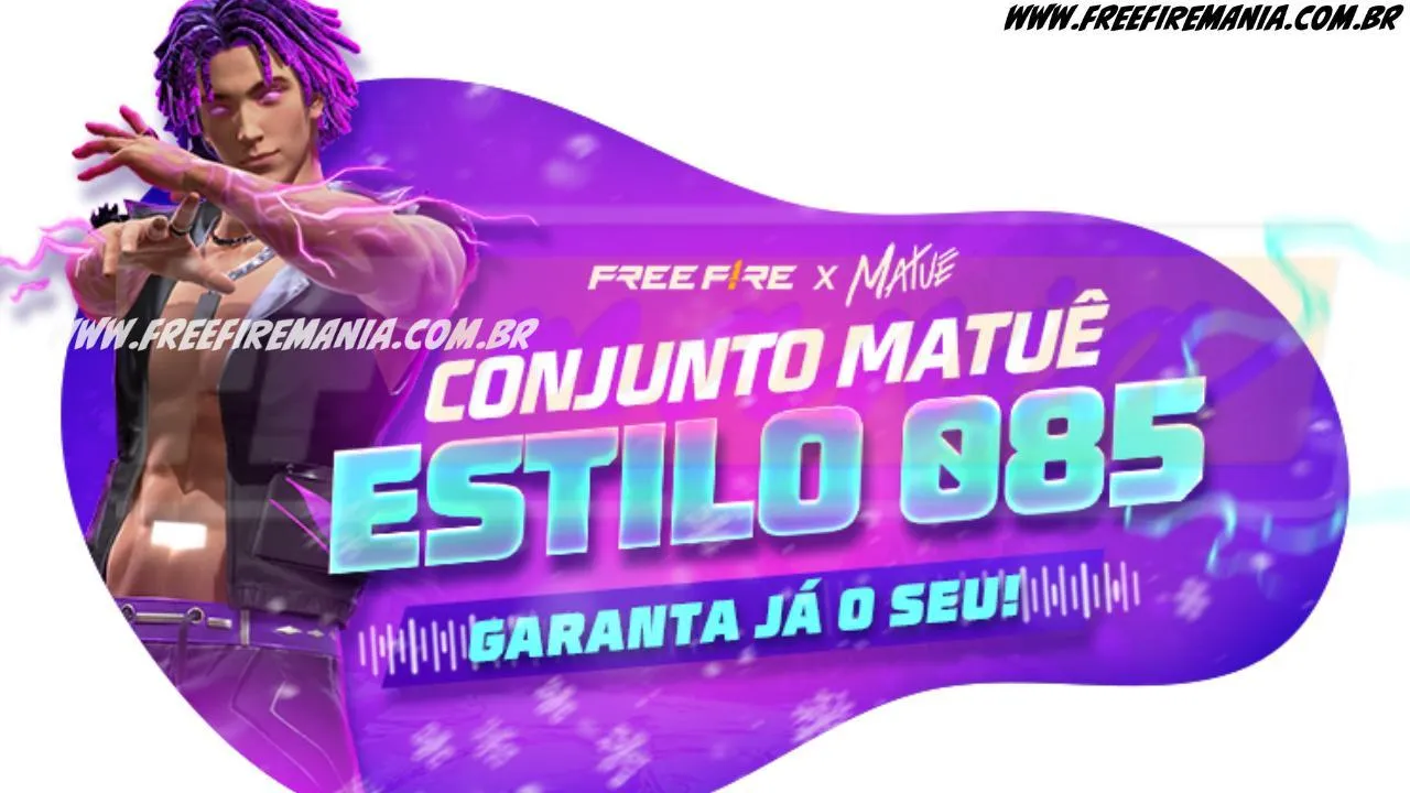 Free Fire: como conseguir Conjunto - Estilo 085 no novo Token Royale