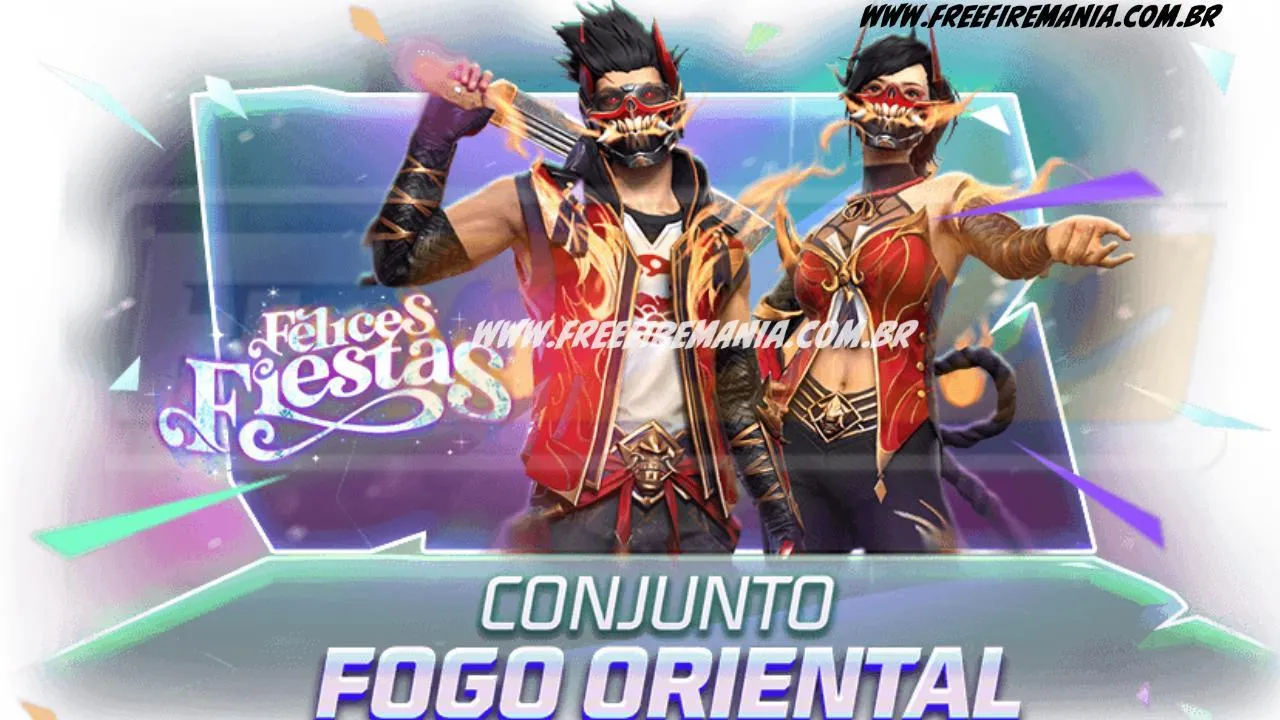 Free Fire: como conseguir Conjunto - Fogo Oriental no novo Token Royale