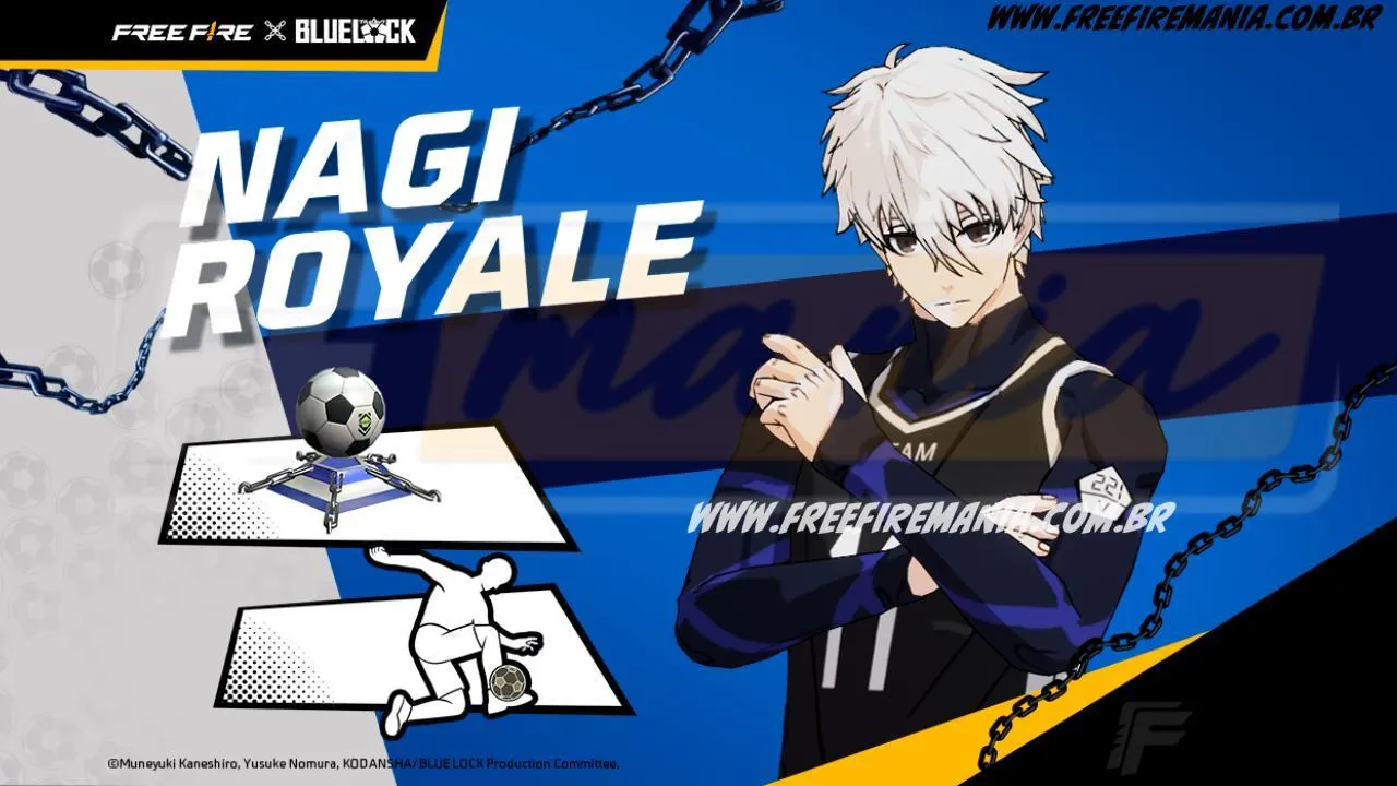 Free Fire: como conseguir Conjunto - Nagi no novo Token Royale